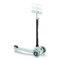 Тротинетка Globber 4 в 1 GO UP Sporty Lights - Ментово зелено - Image 8