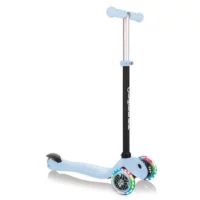 Тротинетка Globber 4 в 1 GO UP Sporty Lights - Пастелно синя - Image 6