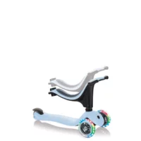 Тротинетка Globber 4 в 1 GO UP Sporty Lights - Пастелно синя - Image 8