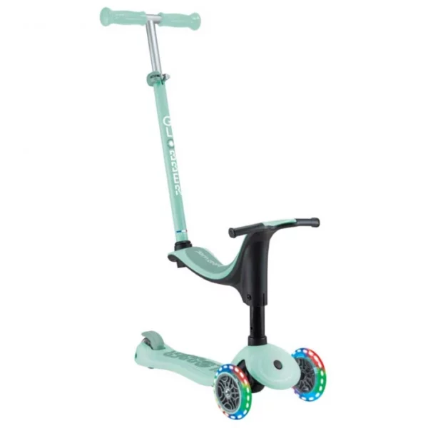 Тротинетка със седалка 4 в 1 GLOBBER GO UP SPORTY LIGHT - ментово зелена - Image 2