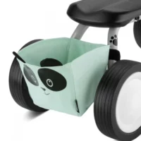 Четириколка Pukylino Bundle, светло сива-тюркоазена - Image 3