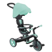 Триколка 4 в 1 GLOBBER EXPLORER TRIKE със сенник - ментово зелена - Image 10