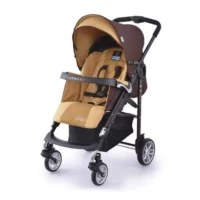 Детска количка, комбинирана Zooper Waltz Khaki Plaid кафяво и бежово - Image 2