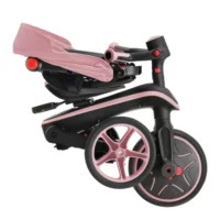 Детска триколка 4 в 1 GLOBBER EXPLORER TRIKE FOLDABLE, сгъваема, розов цвят - Image 6