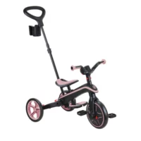 Детска триколка 4 в 1 GLOBBER EXPLORER TRIKE FOLDABLE, сгъваема, розов цвят - Image 10