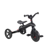 Детска триколка 4 в 1 GLOBBER EXPLORER TRIKE FOLDABLE, сгъваема, сиво-черен цвят - Image 4