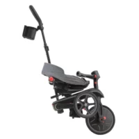 Детска триколка 4 в 1 GLOBBER EXPLORER TRIKE FOLDABLE, сгъваема, сиво-черен цвят - Image 9