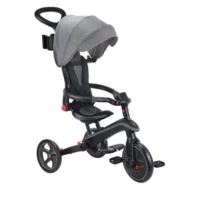 Детска триколка 4 в 1 GLOBBER EXPLORER TRIKE FOLDABLE, сгъваема, сиво-черен цвят - Image 10