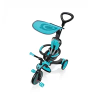 Детска триколка 4 в 1, Globber Trike Explorer синьо-зелена - Image 2