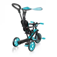 Детска триколка 4 в 1, Globber Trike Explorer синьо-зелена - Image 4