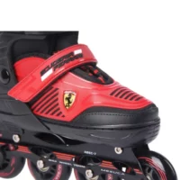 Детски ролери Ferrari, 31-34 номер, серия FK17 – черни - Image 6