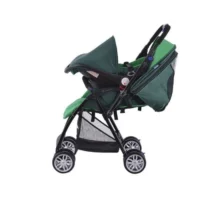 Комбинирана количка Zooper Salsa Apple Green Plaid, зелена - Image 3