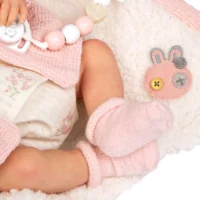 Кукла-бебе Марта с меко розово одеяло - 40 см - Image 9