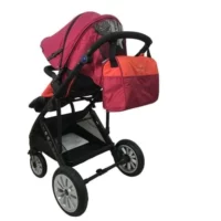 Комбинирана количка 2 в 1 Zooper Flamenco Flaming Plaid, червена - Image 8