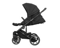 Комбинирана количка 2в1 с твърд кош Amani Black - Image 13
