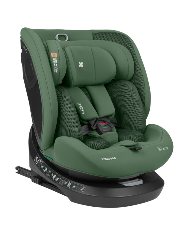 Стол за кола 40-150 см i-Hike i-SIZE Army Green 2025