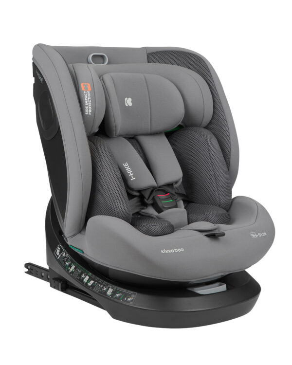 Стол за кола 40-150 см i-Hike i-SIZE Light Grey 2025