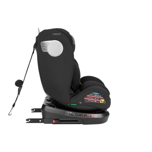 Стол за кола 40-150 см i-Moove 2 i-SIZE Black - Image 6