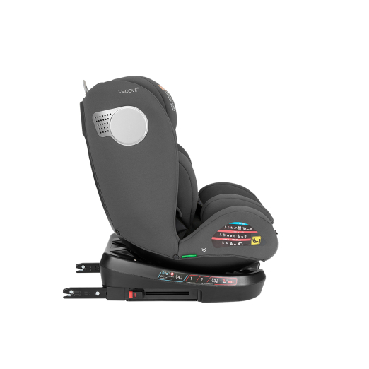 Стол за кола 40-150 см i-Moove 2 i-SIZE Dark Grey - Image 7