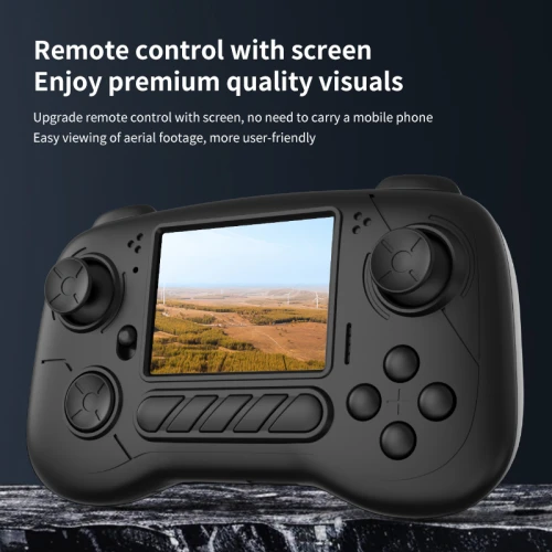 Сгъваем дрон с HD камера, WiFi предаване в реално време, лилав - Image 2