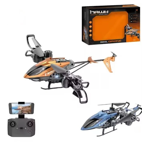 Сгъваем дрон с ULTRA HD 4K камера, светлинни ефекти и WiFi управление, оранжев цвят - Image 6