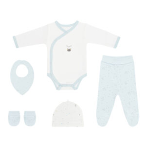 Комплект за изписване 5 части Stripy Friends,KikkaBoo