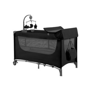 Кошара на две нива Nighty Night Black 2026,KikkaBoo